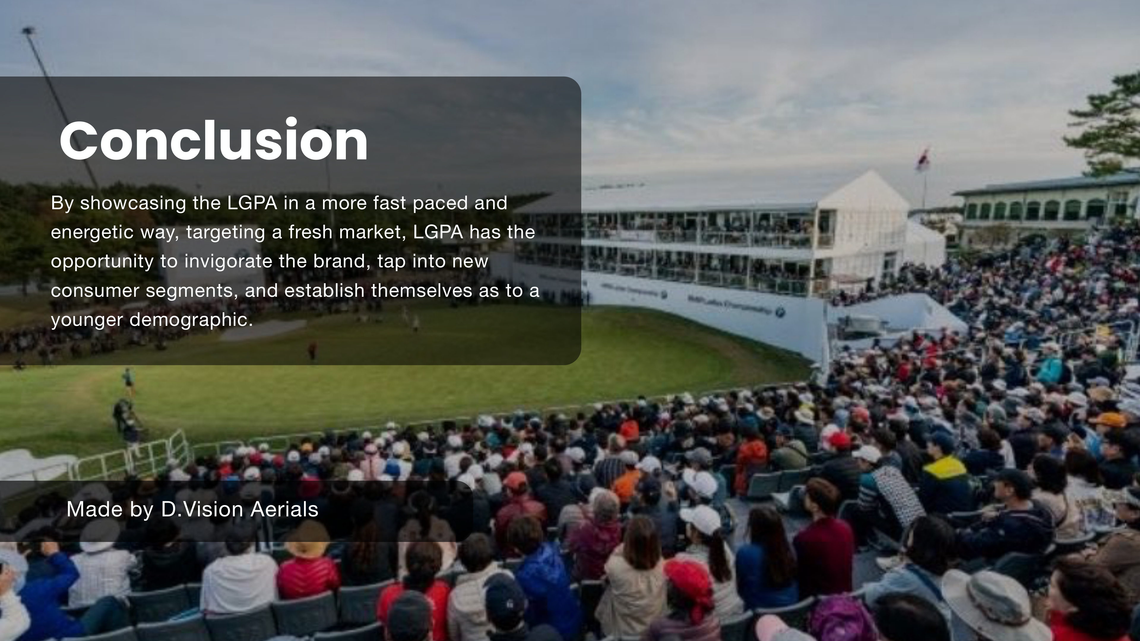 LPGA pitch conclusion and outcome